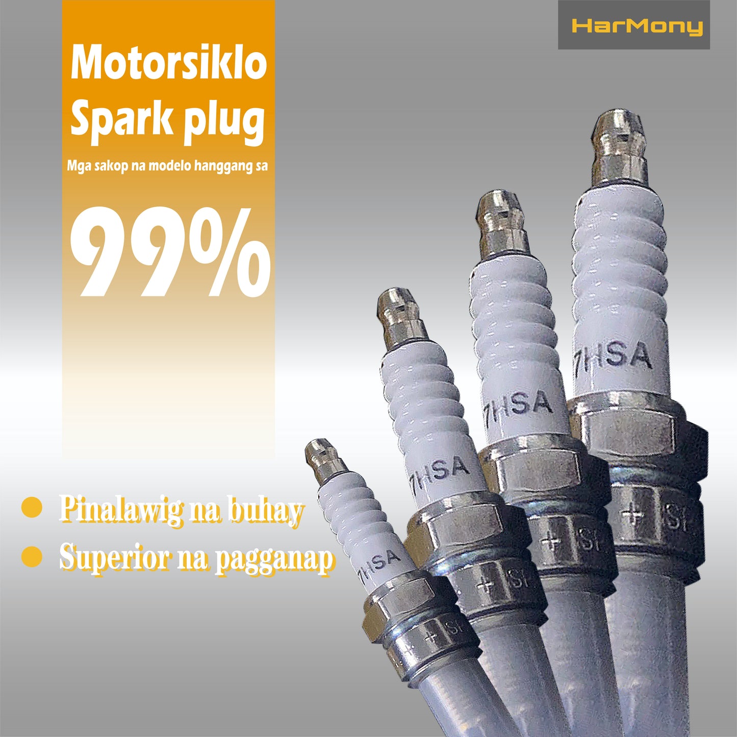 MOTORCYCLE KRX IRIDIUM SPARK PLUG