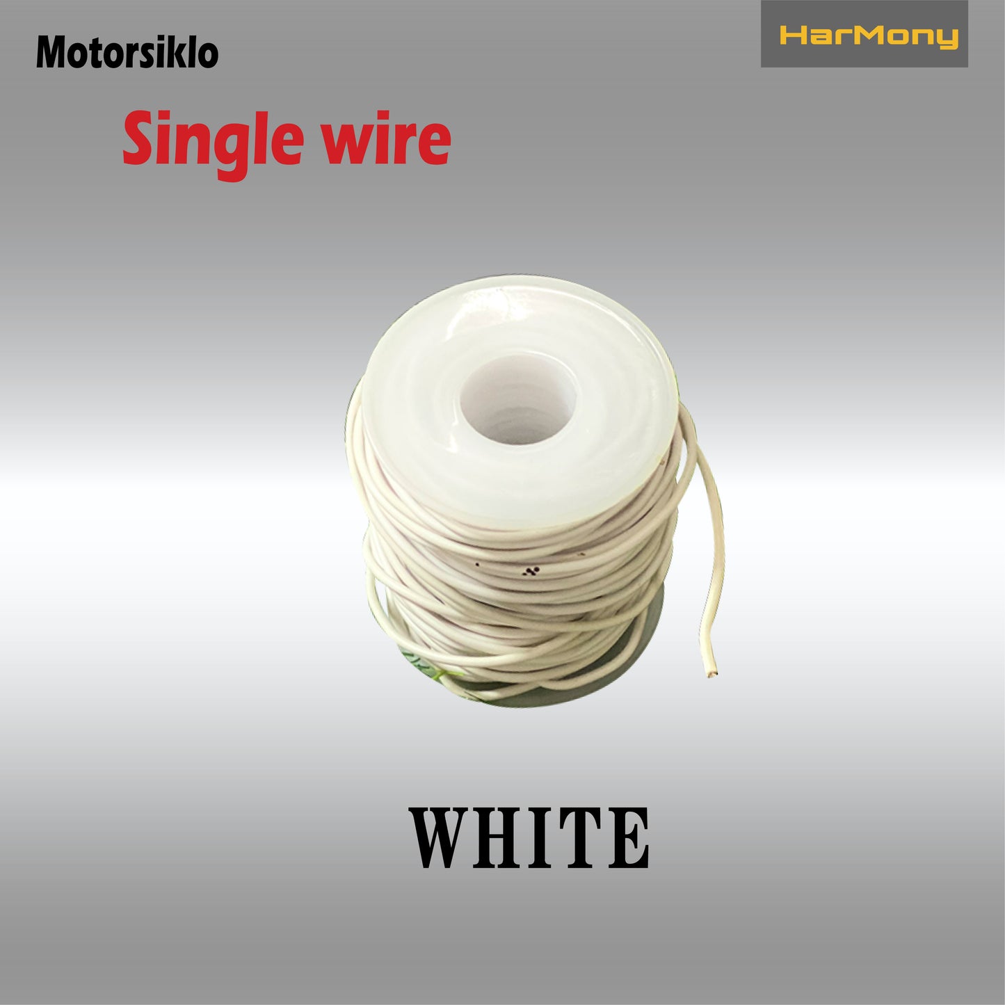 Harmony 1 Roll Car Automotive Motorcycle Wire 30 Meters Roll Size18