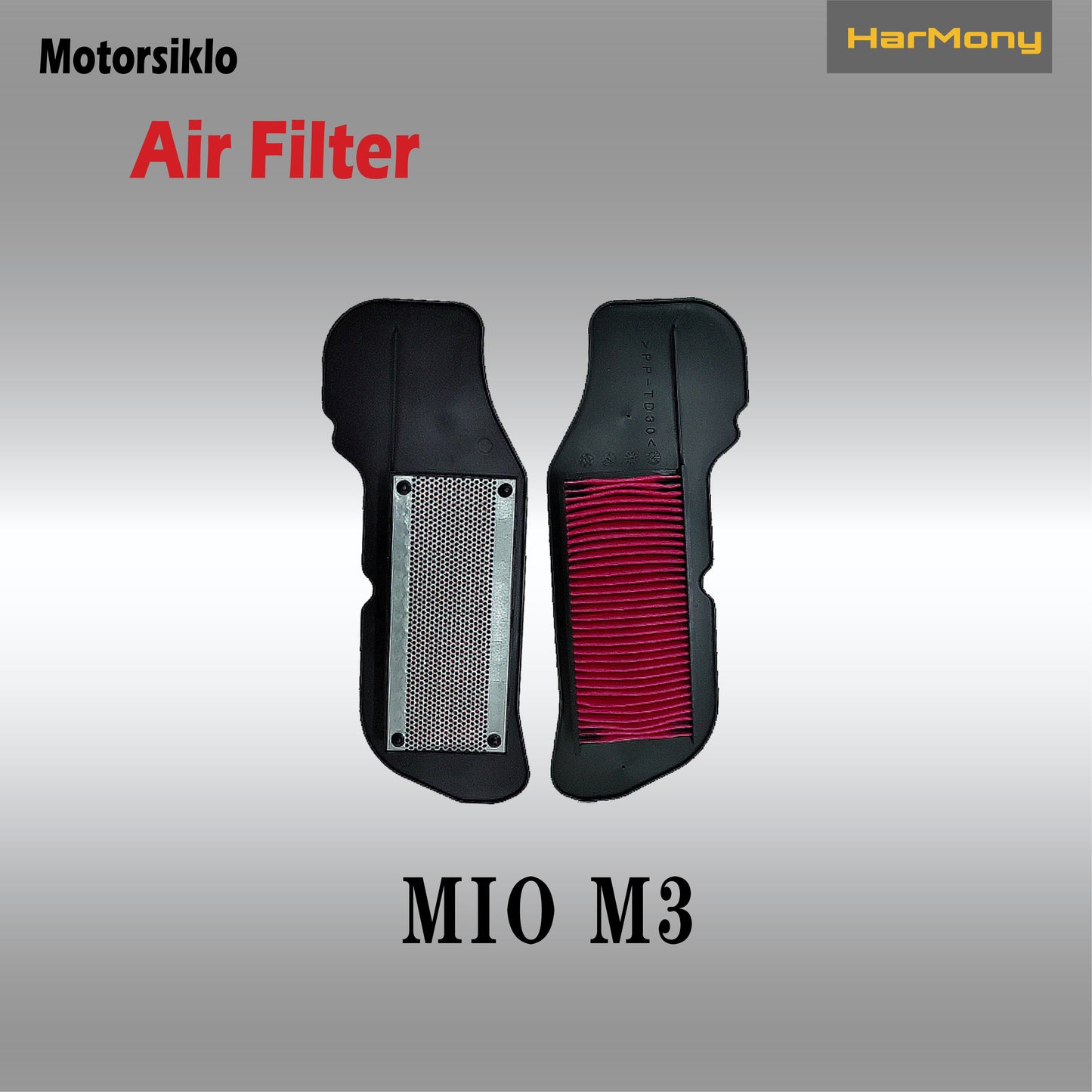 Harmony Motorcycle Air Filter Washable And Reusable For Mio I 125 / Honda Click 125 / Nmax/Aerox 155