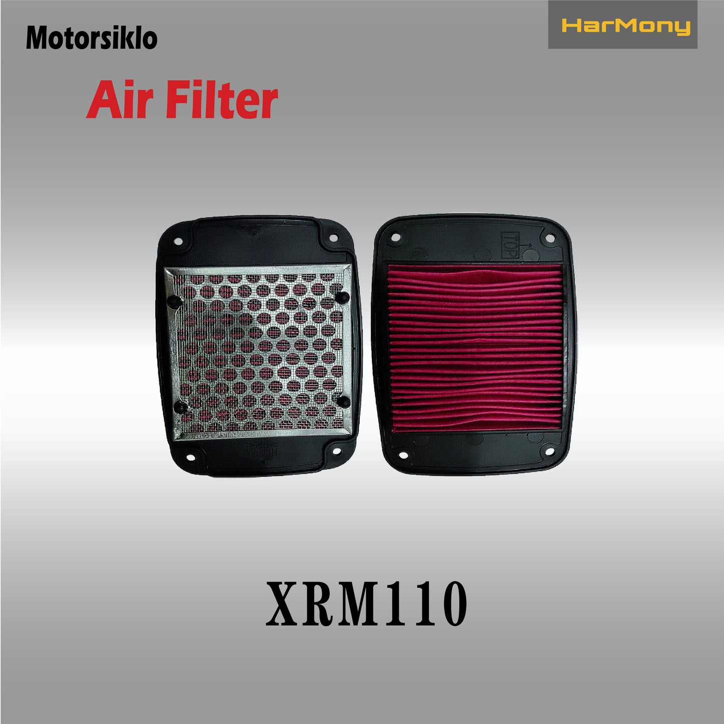 Harmony Motorcycle Air Filter Washable And Reusable For Mio I 125 / Honda Click 125 / Nmax/Aerox 155