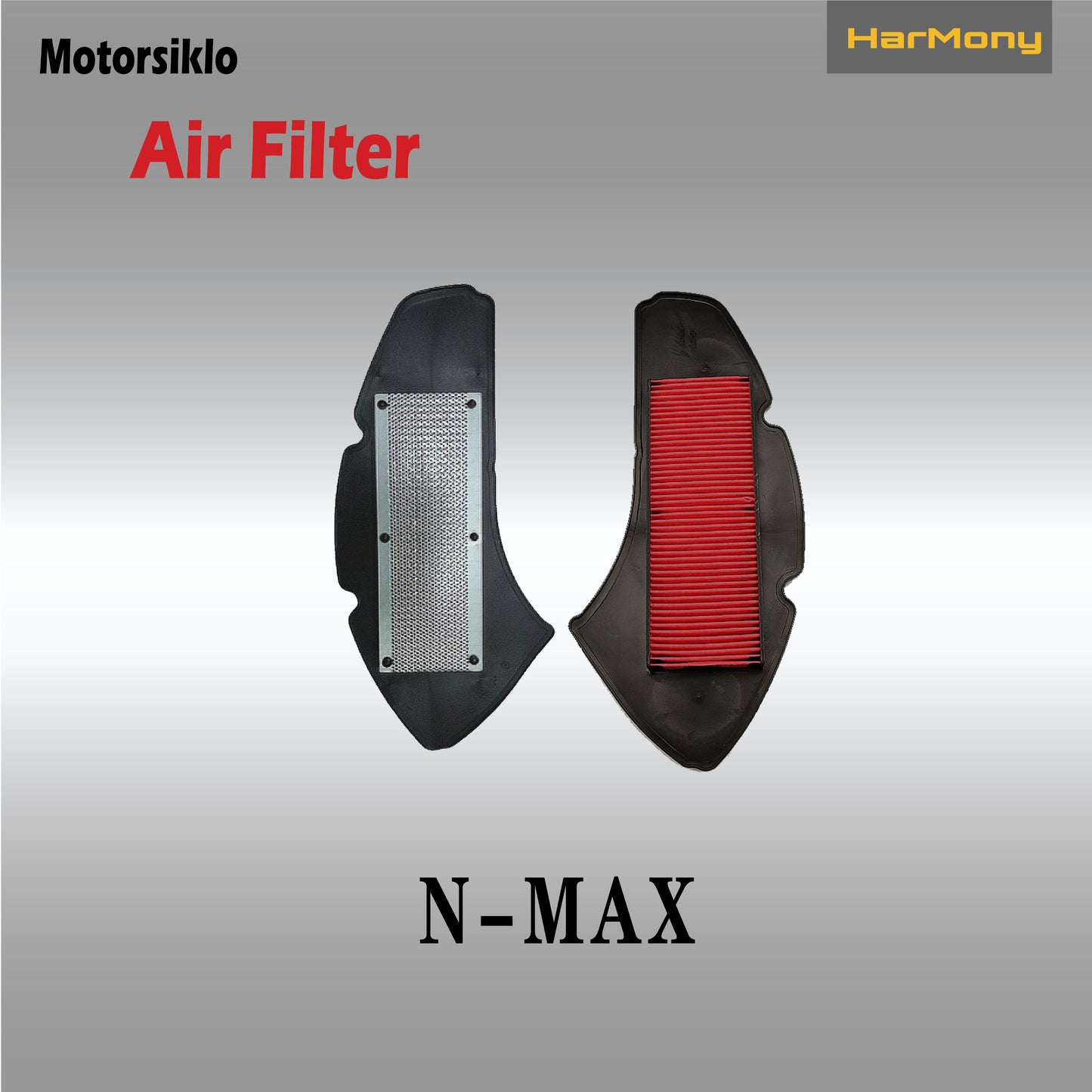 Harmony Motorcycle Air Filter Washable And Reusable For Mio I 125 / Honda Click 125 / Nmax/Aerox 155