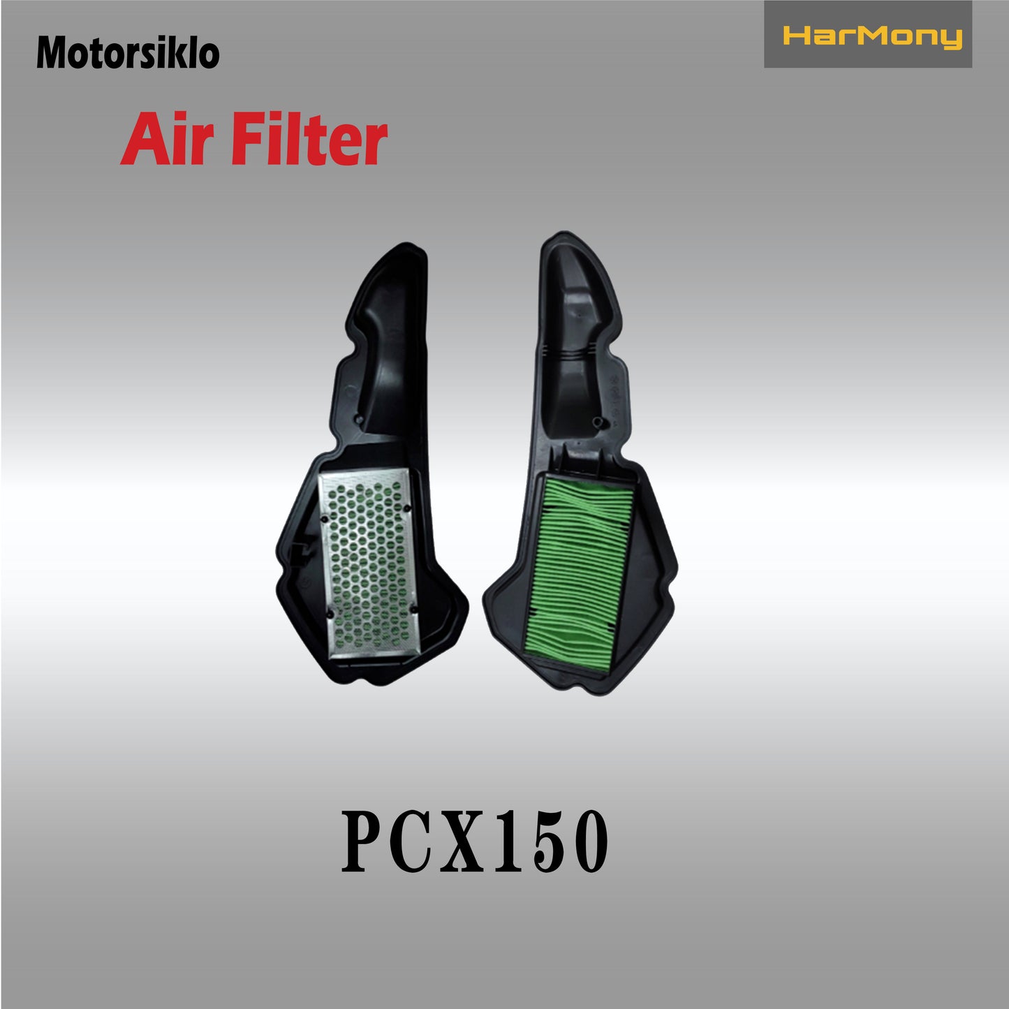 Harmony Motorcycle Air Filter Washable And Reusable For Mio I 125 / Honda Click 125 / Nmax/Aerox 155