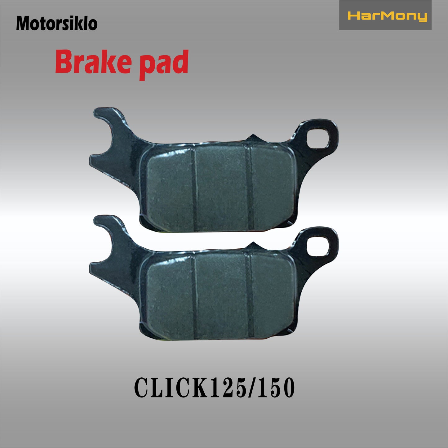 Motorcycle brake pad CLICK 125/150  WAVE110 TRINITY/DASH BEAT F1 WIND125/BAJAJ RAIDER150R WAVE125 LC135/MIO MIOI125