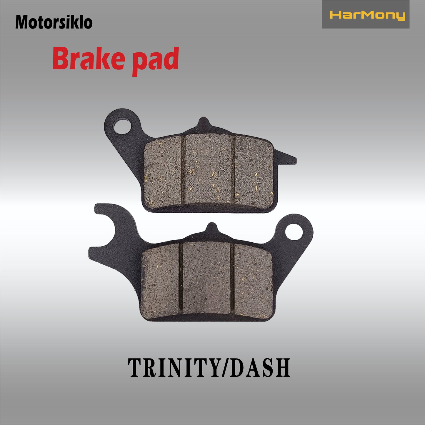 Motorcycle brake pad CLICK 125/150  WAVE110 TRINITY/DASH BEAT F1 WIND125/BAJAJ RAIDER150R WAVE125 LC135/MIO MIOI125