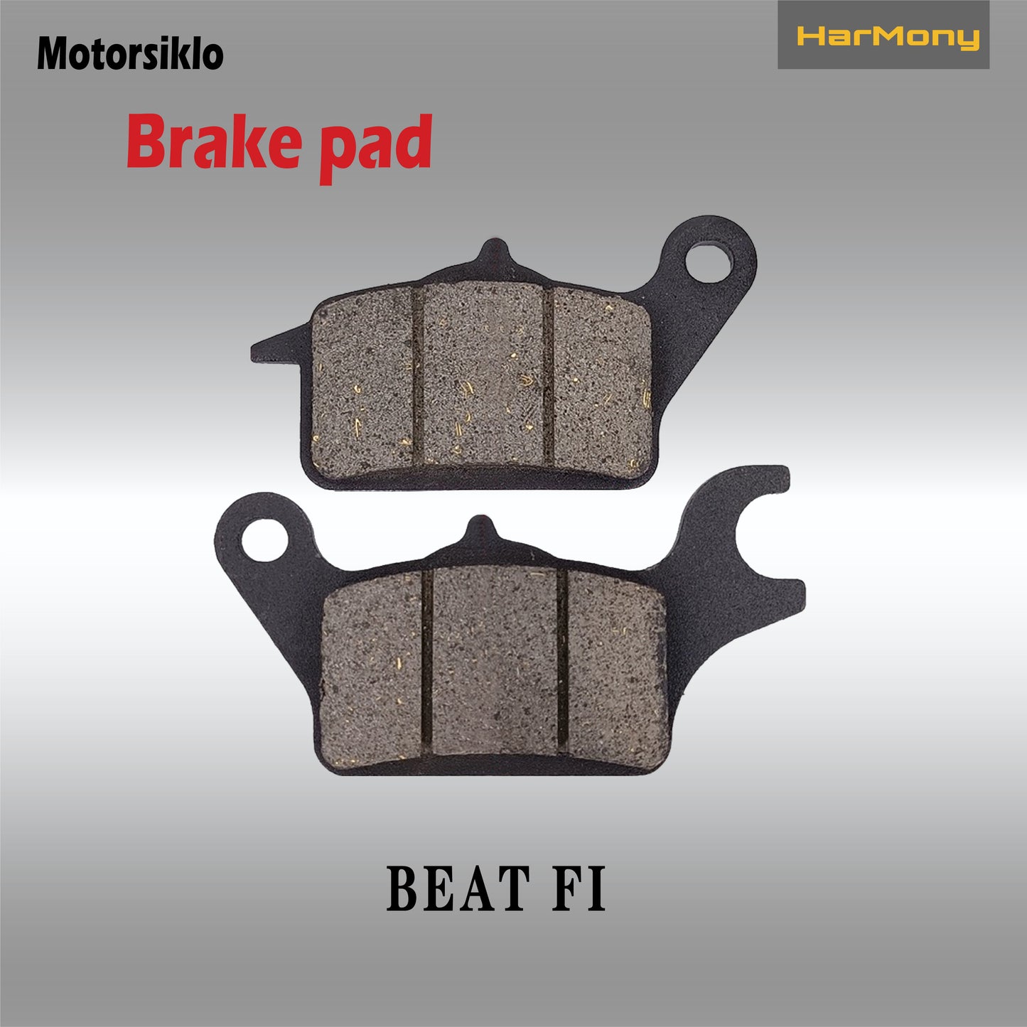 Motorcycle brake pad CLICK 125/150  WAVE110 TRINITY/DASH BEAT F1 WIND125/BAJAJ RAIDER150R WAVE125 LC135/MIO MIOI125