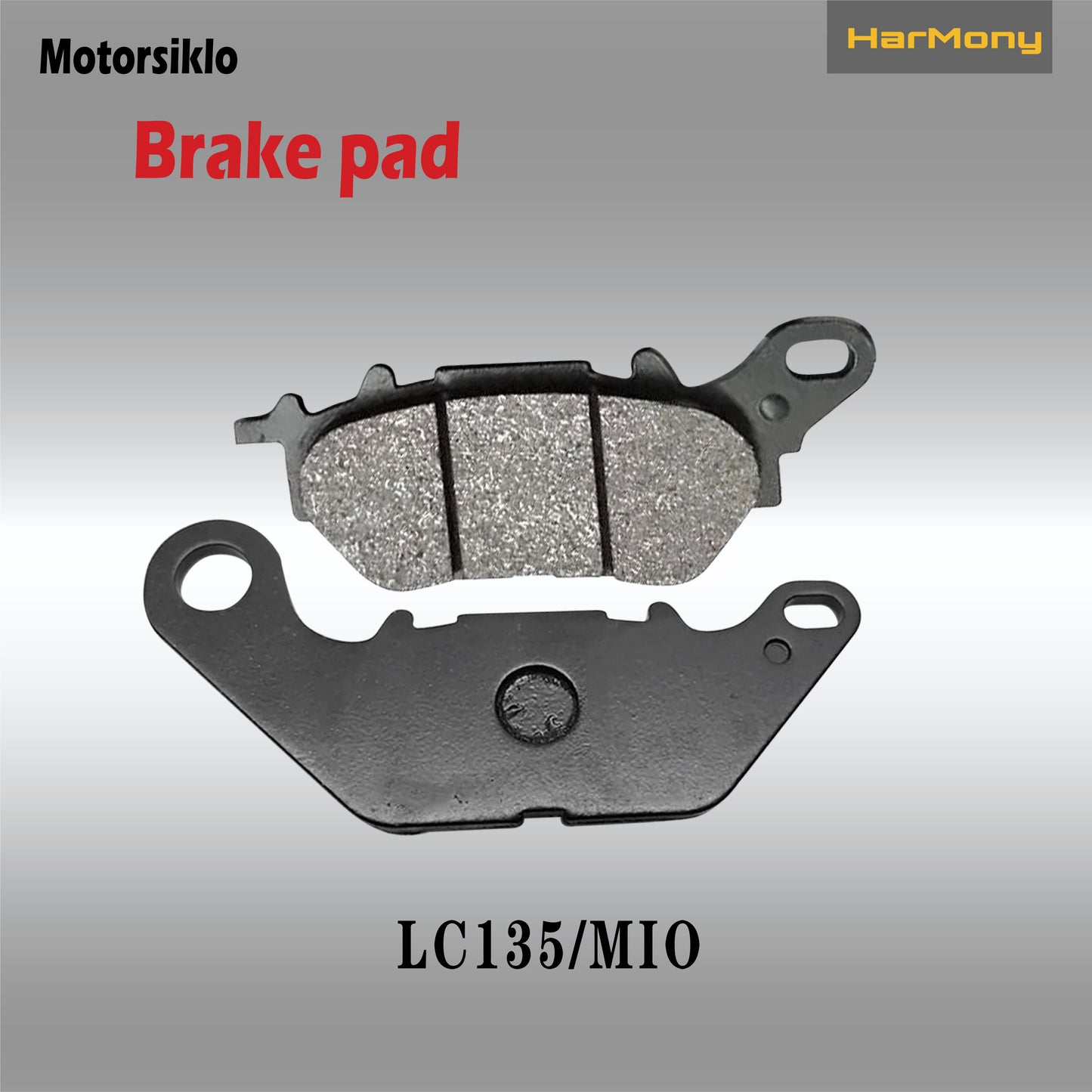 Motorcycle brake pad CLICK 125/150  WAVE110 TRINITY/DASH BEAT F1 WIND125/BAJAJ RAIDER150R WAVE125 LC135/MIO MIOI125